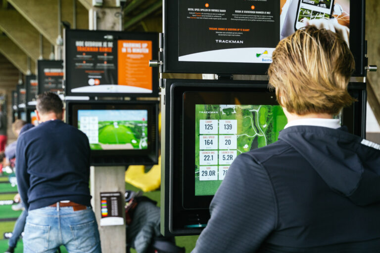 TrackMan op Golfbaan Bentwoud - (c) Ivo Rejda