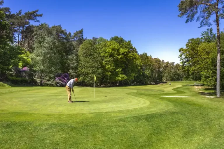 4-Golfbaande-Herkenbosche-Golfer-Vlag